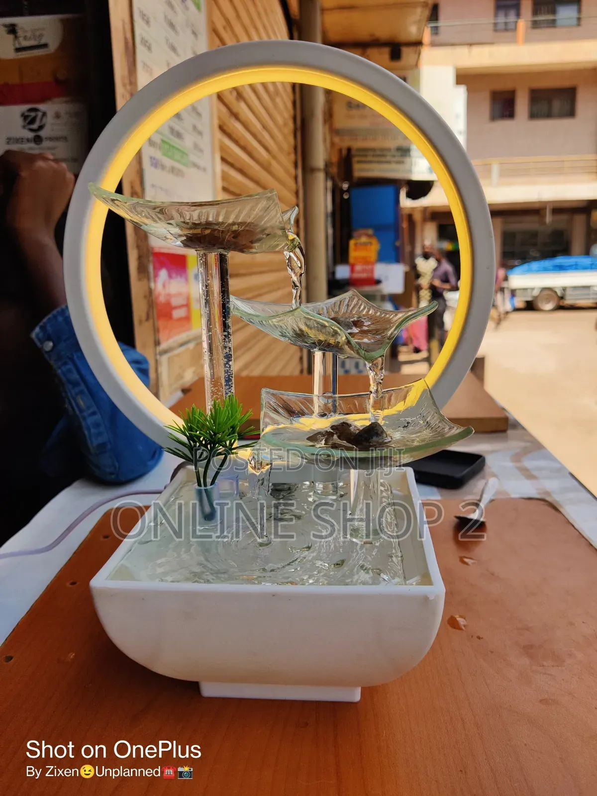 Water Fountain With Led Light