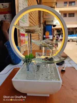 Water Fountain With Led Light