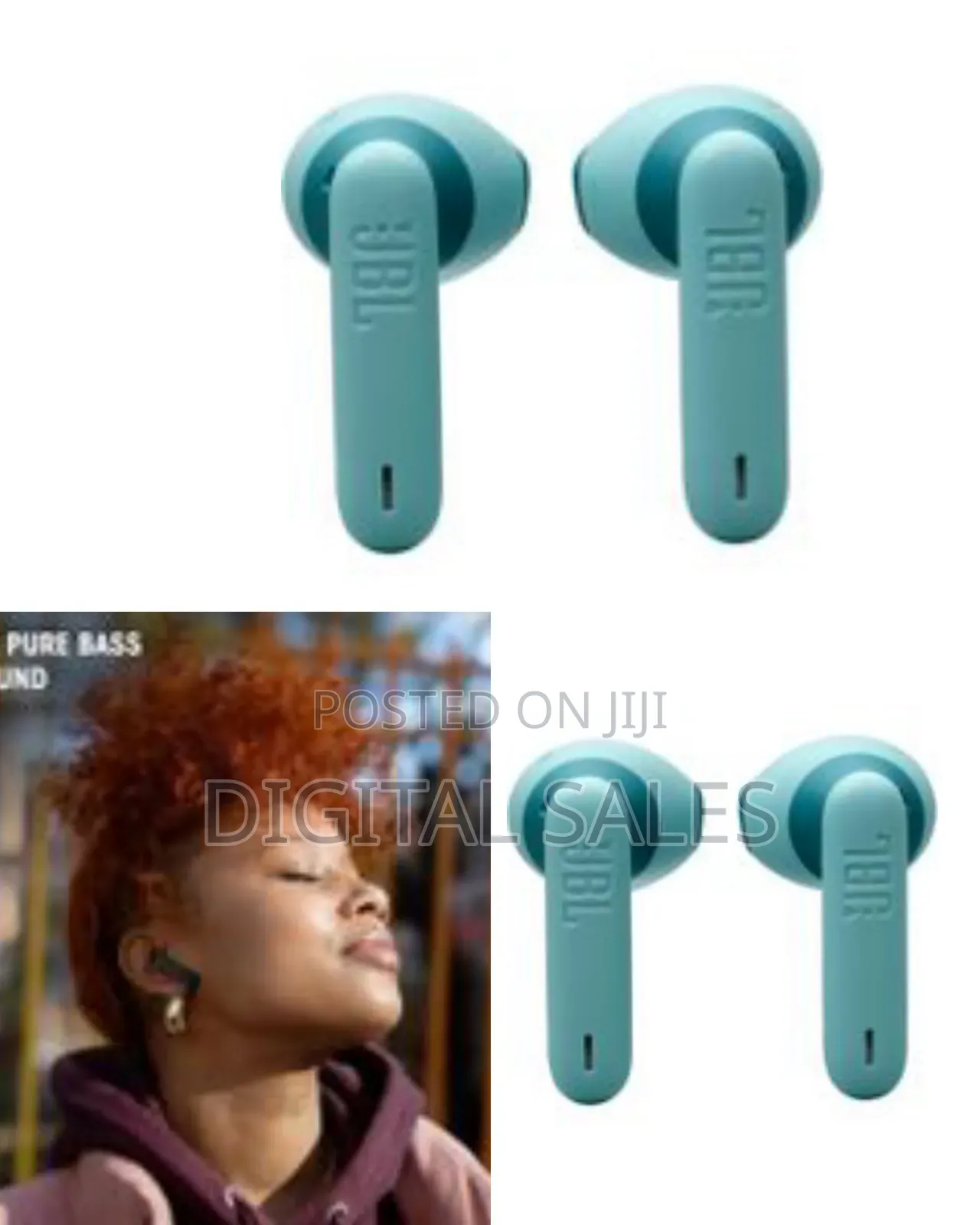 Wave Flex True Wireless Earbuds, Deep Base Sound, Comfortable Fit,