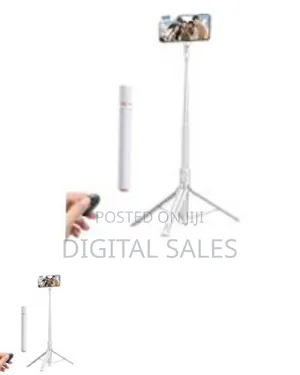 Tt01 Extendable Bluetooth Selfie Stick Tripod, 69.6" Automatic