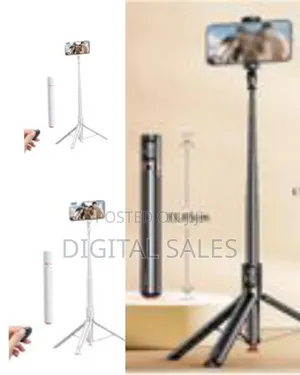 Tt01 Extendable Bluetooth Selfie Stick Tripod, 69.6" Automatic