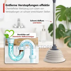 Suction Cup Drain Cleaner.