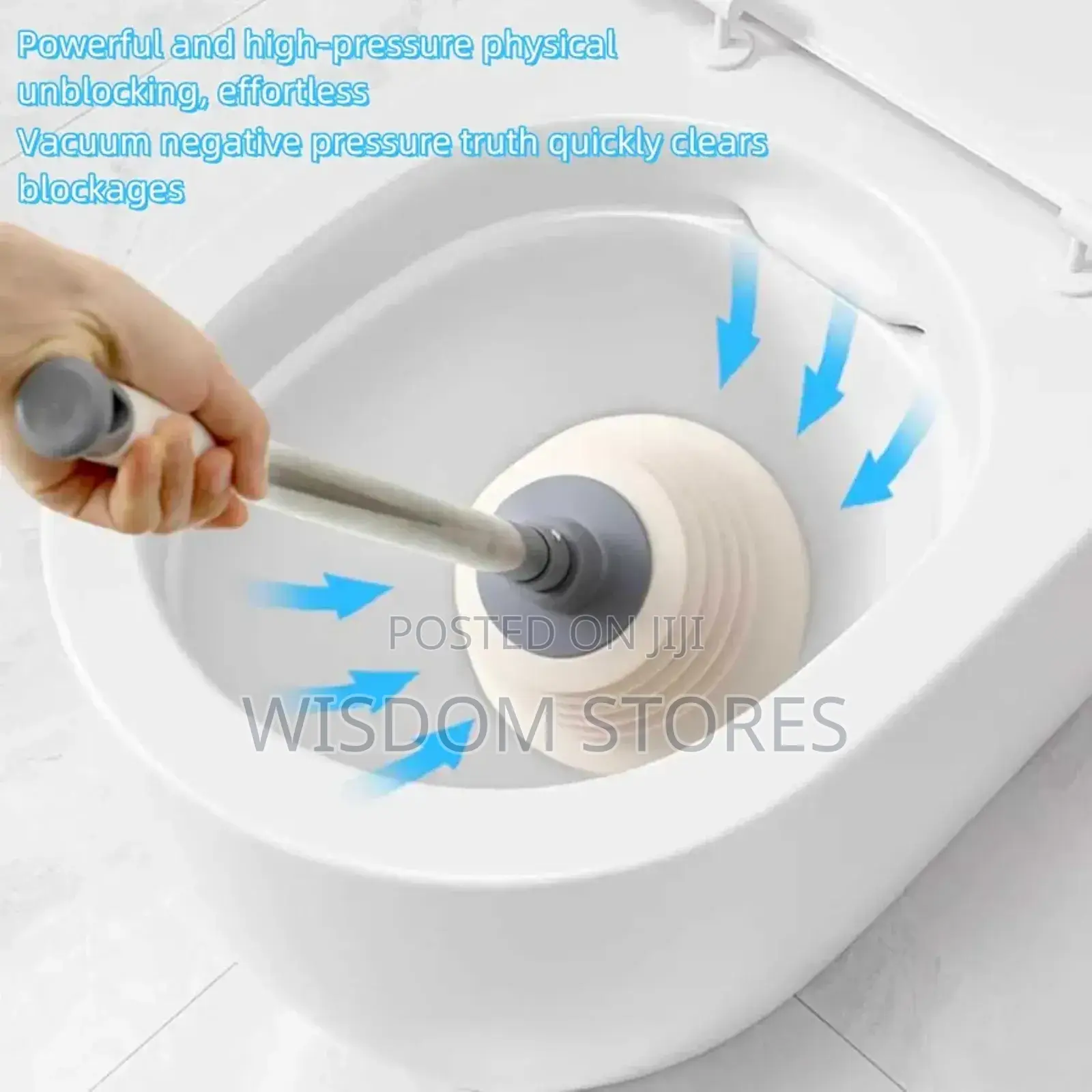 Suction Cup Drain Cleaner.