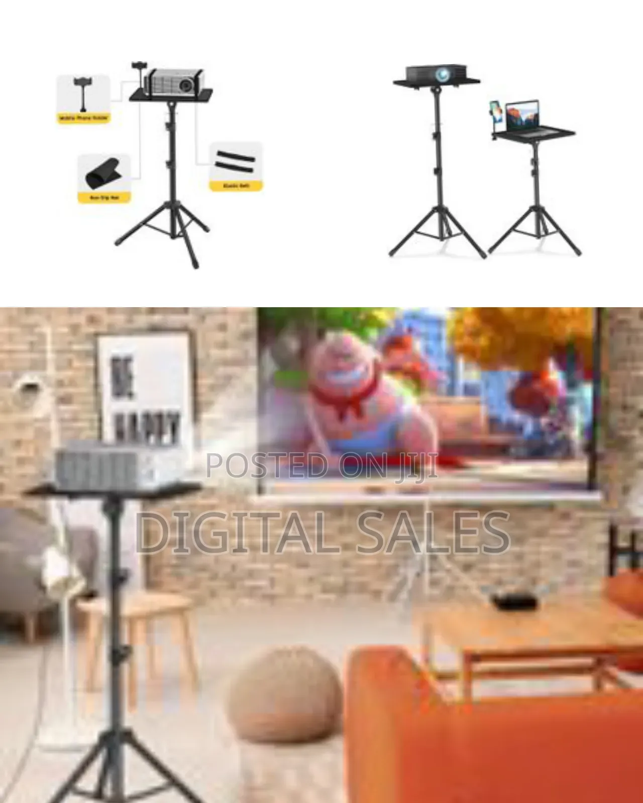 Vs 62 Projector Stand Tripod - Laptop Tripod Projector Stand