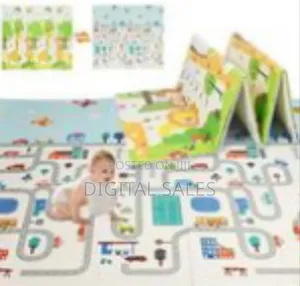 Baby Folding Play Mat Extra Large Foam Playmat Crawl Mat Reversible