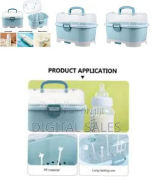 Baby Bottle Dryer 1pc Portable Baby Bottle Drying Rack Storage Box