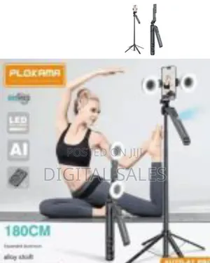 Ai Intelligent 360 Auto Face Tracking Tripod 360° Rotation With Stand