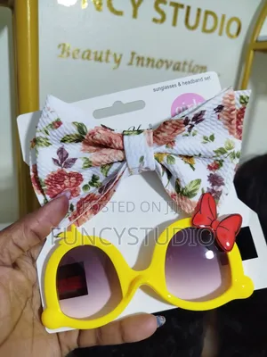 Kids Hair Clips With Glasses
