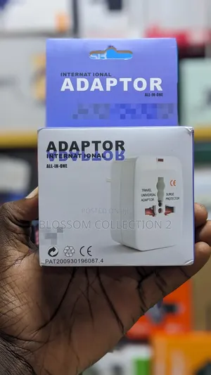 Universal International Adaptor With Surge Protection