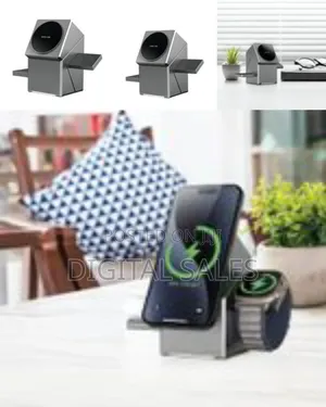 Green Lion Power Trio 3 in 1 Wireless 15w Fast Charger, Compatible