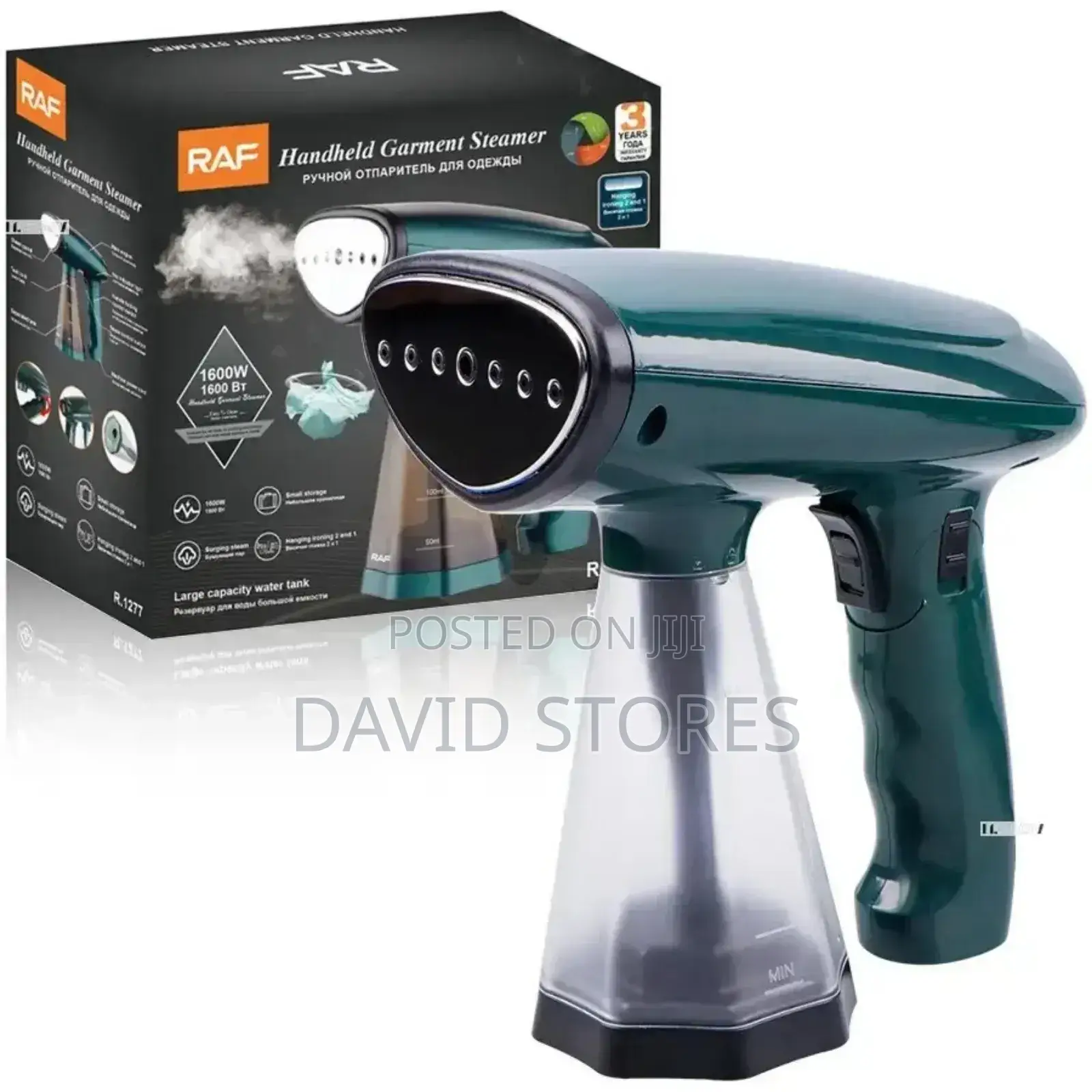Handheld Garment Steamer 200ml Capacity