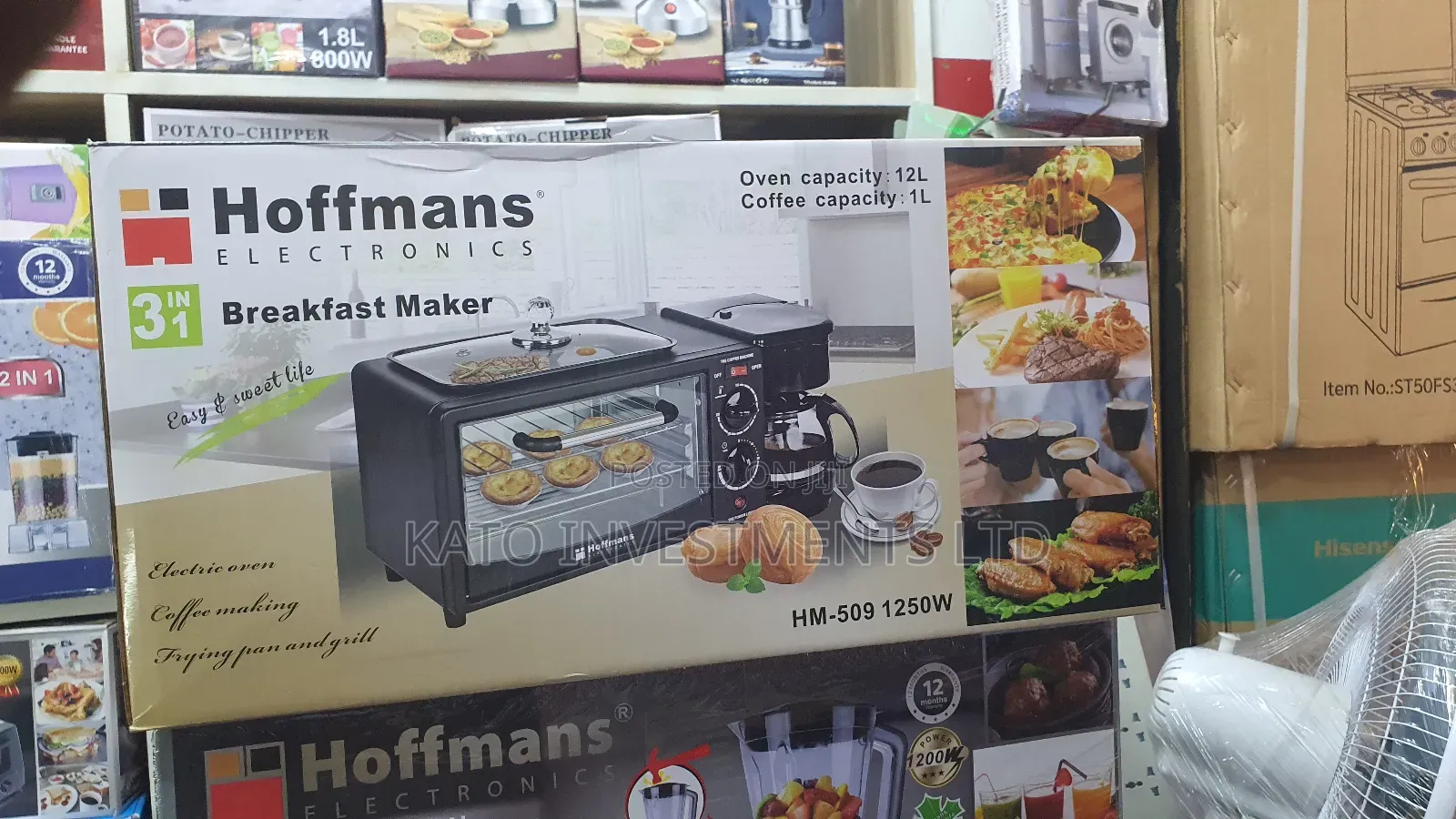 Hoffmans Breakfast Maker Hm-509