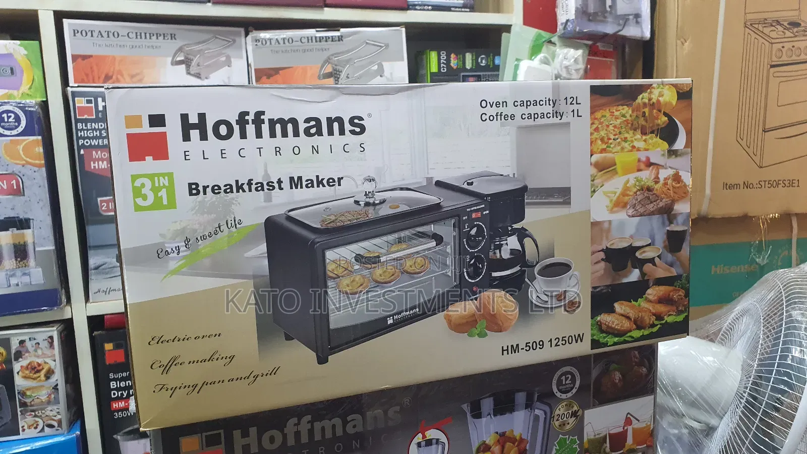 Hoffmans Breakfast Maker Hm-509