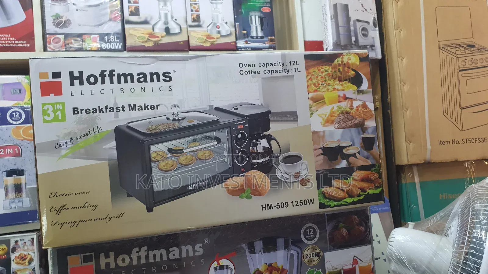 Hoffmans Breakfast Maker Hm-509