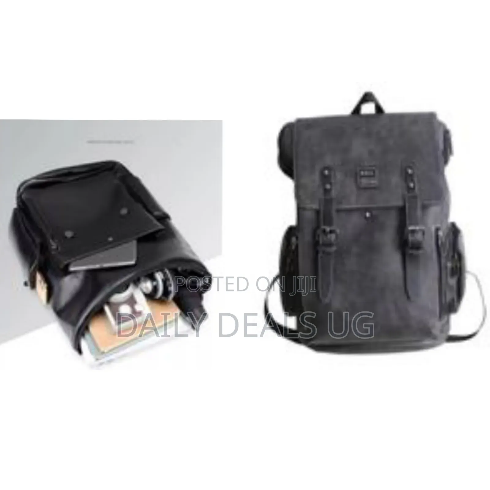 Vintage Backpack Soft Leather for Men, High-Quality Luxury Designer