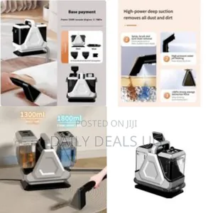 Portable Carpet Cleaner, Powerful Wet Vacuum Cleaner and Dry