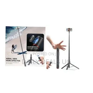 Tt01 Extendable Bluetooth Selfie Stick Tripod, 69.6" Automatic Tripod