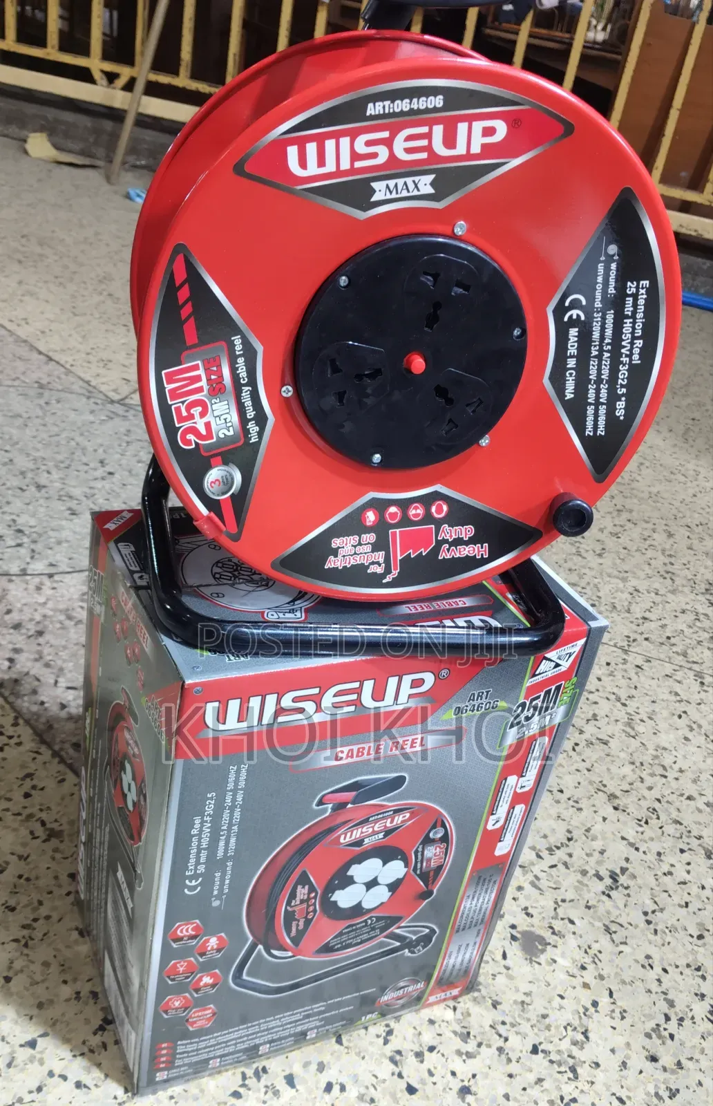 Cable Reel 25metres 2.5mm