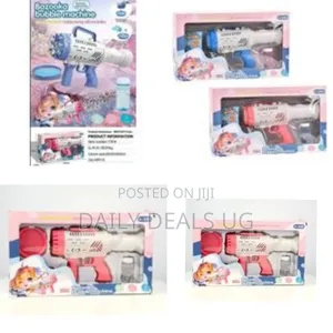 Giant Blaster Rocket 52-Hole Maker Bubble Blower Gun