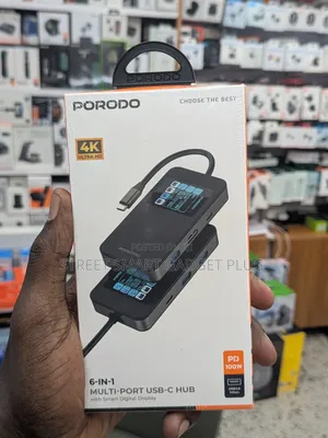 Porodo 6in1 Multi Port Usb -C Hub