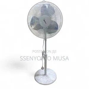Midea 16-inch Pedestal Stand Fan, 3 Speeds, Adjustable Height, 40w