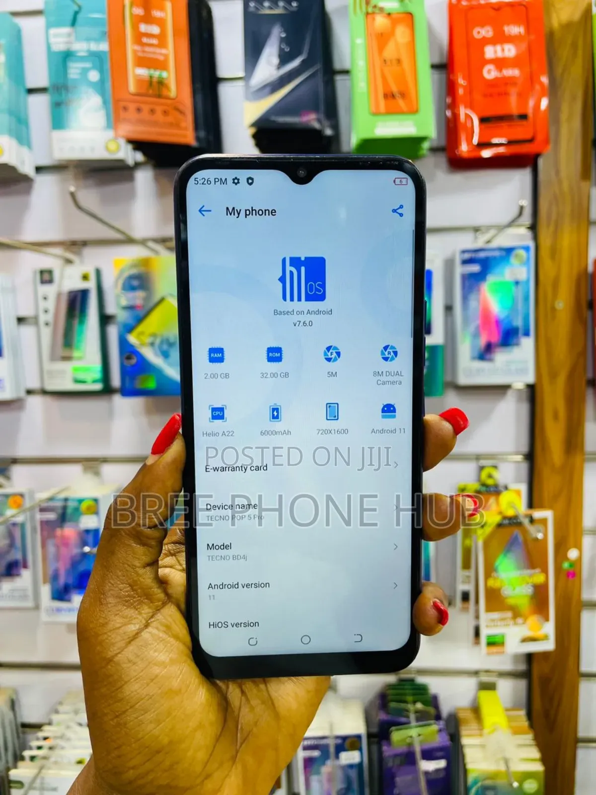 Tecno Pop 5 Pro 32 GB Blue