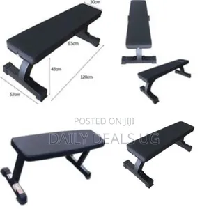 Adjustable Weight Bench Sit-Up Board Sitting Chair Heavy Duty Flat
