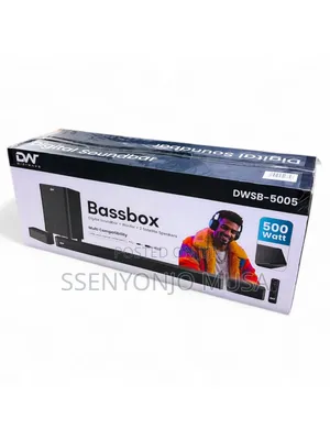 Digiwave Soundbar 5.1ch System With Wireless Subwoofer 500w Surround