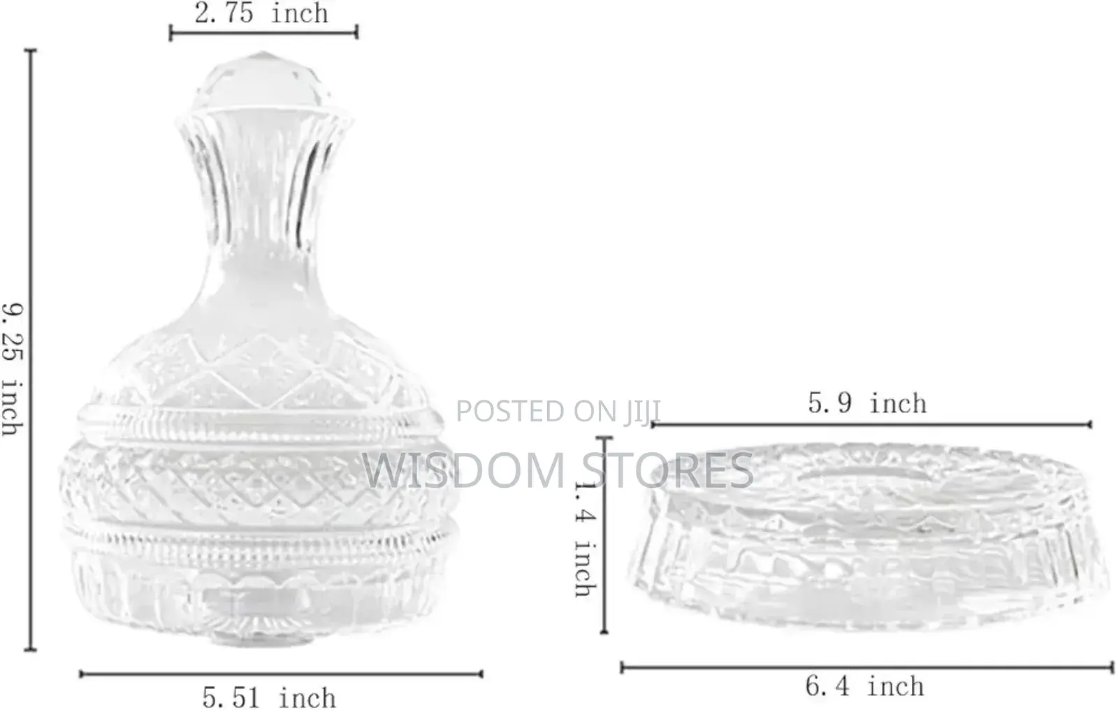 Viktorwan Spinning Wine Decanter