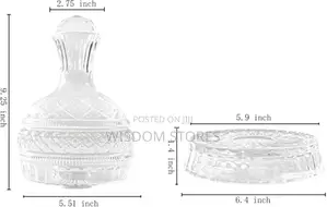 Viktorwan Spinning Wine Decanter