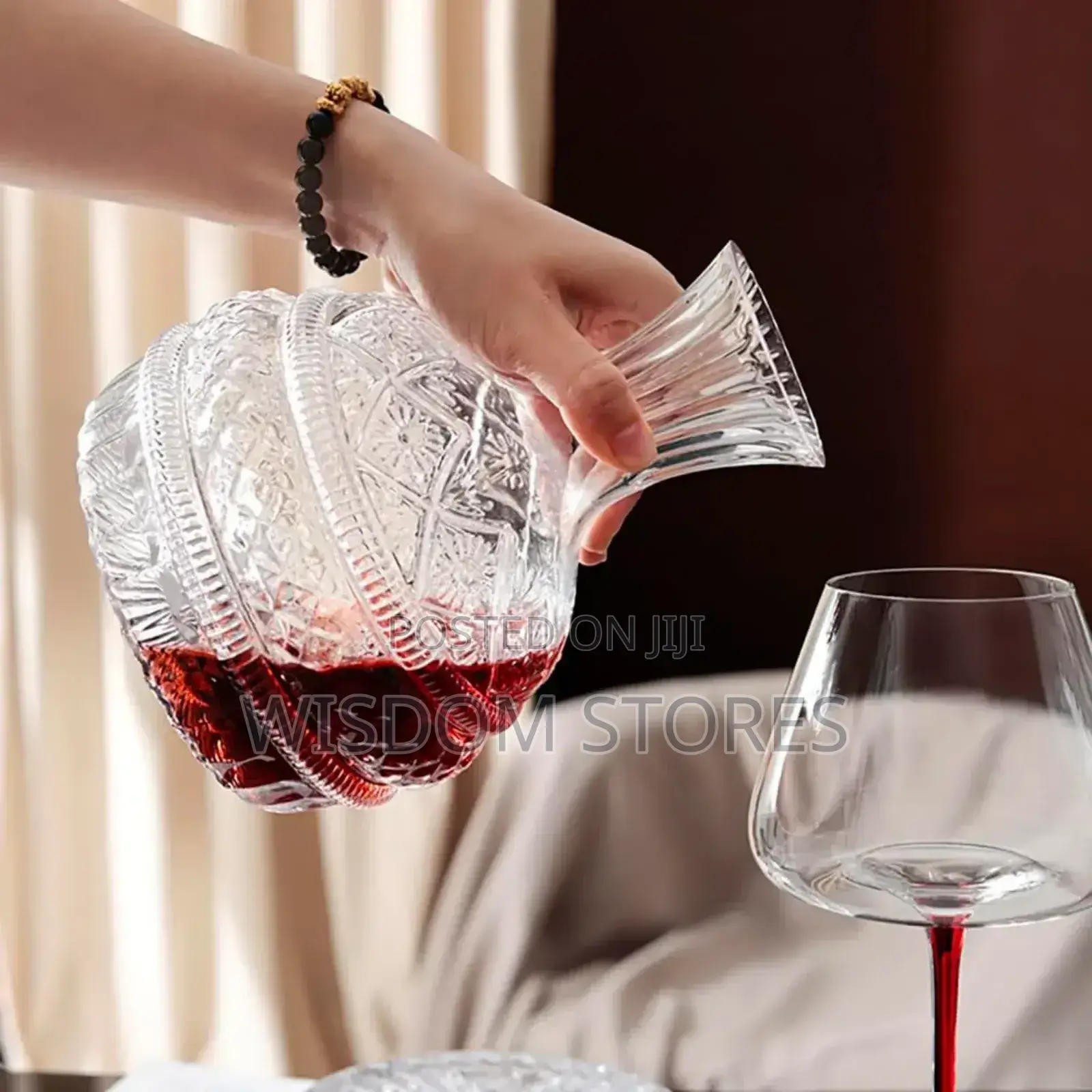 Viktorwan Spinning Wine Decanter