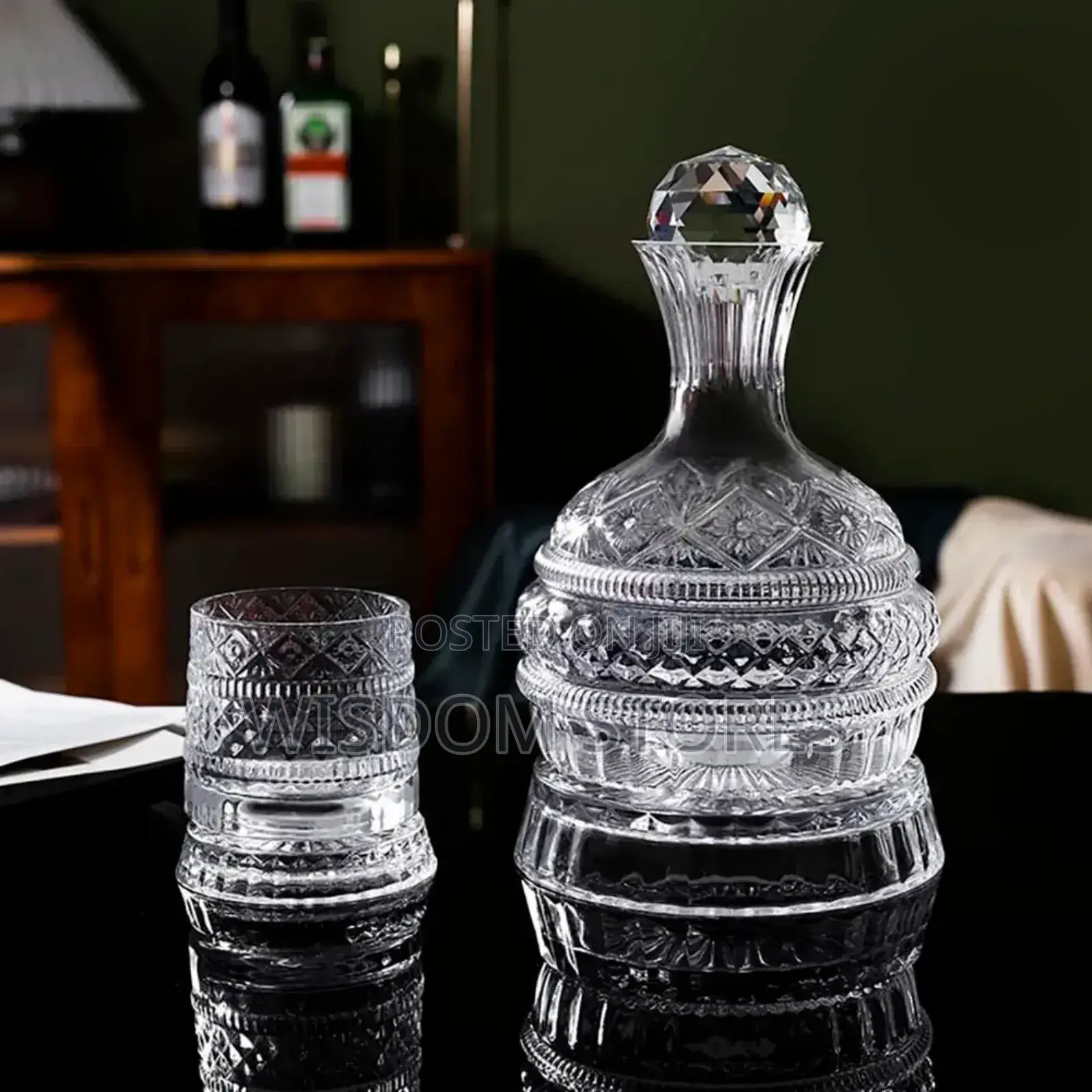 Viktorwan Spinning Wine Decanter