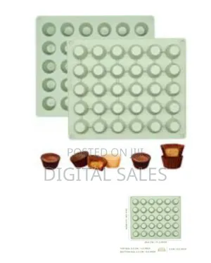 1 Piece of Silicone Peanut Butter Cup Mold, Bite-Size Chocolate