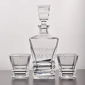 Premium Crystal Clear 7pcs Bar Set