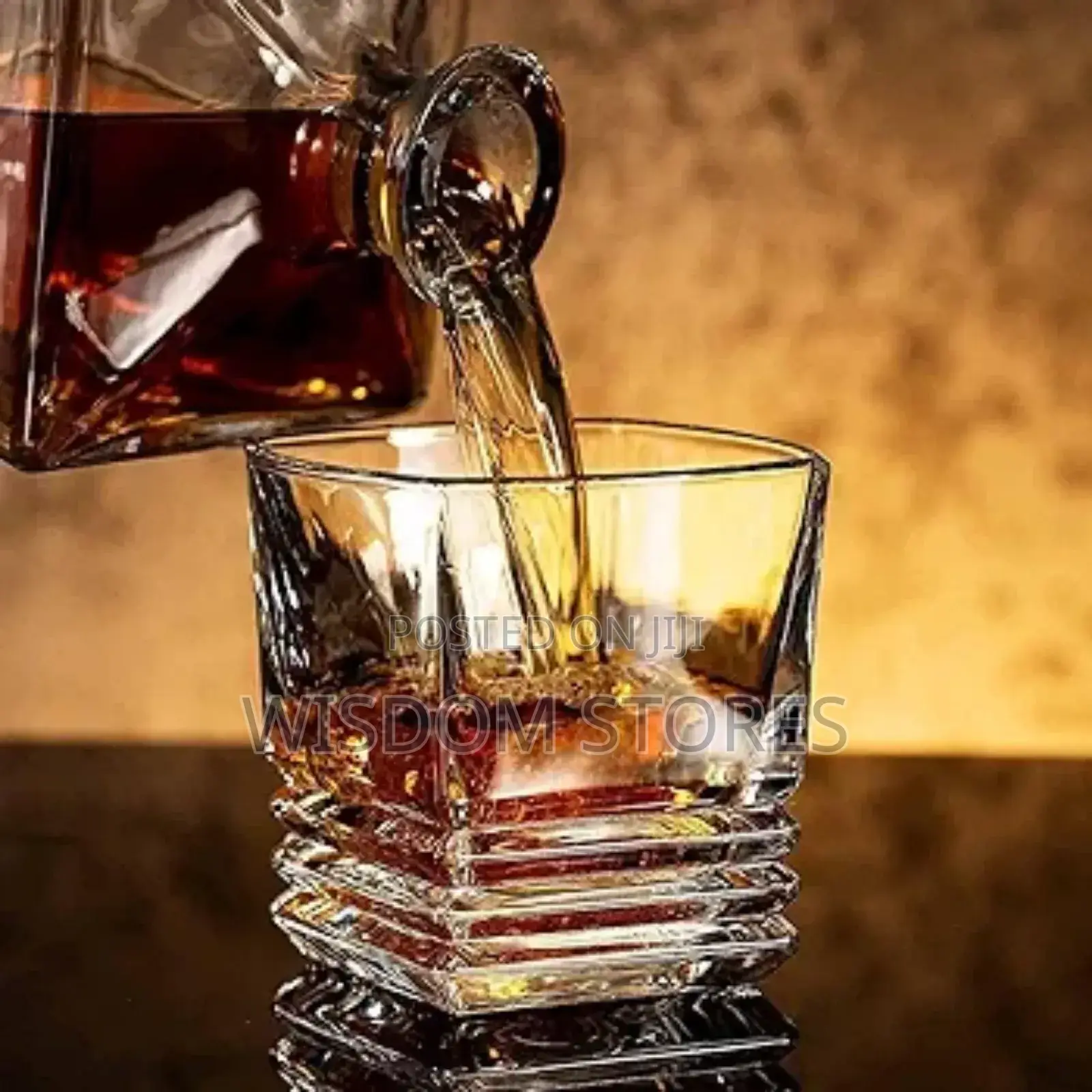 Premium Crystal Clear 7pcs Bar Set