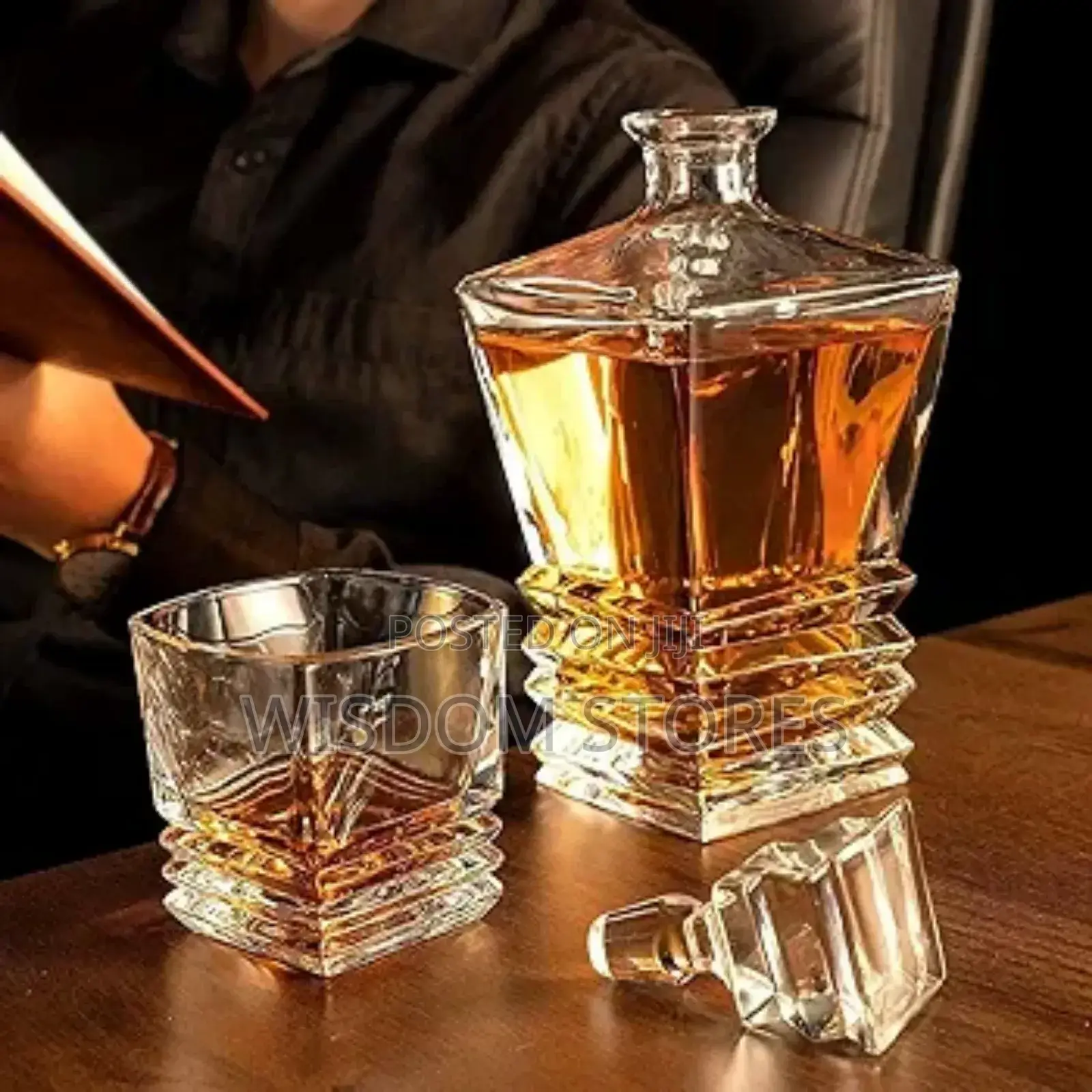 Premium Crystal Clear 7pcs Bar Set