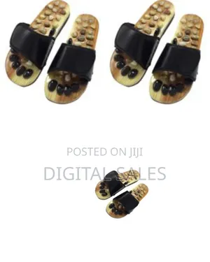 35-36 Oot Reflexology Sandals Revitalize Feet With Massage Stone