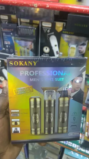 Sokany New Sokany Professional 3in1 Complete Men Hair Kit