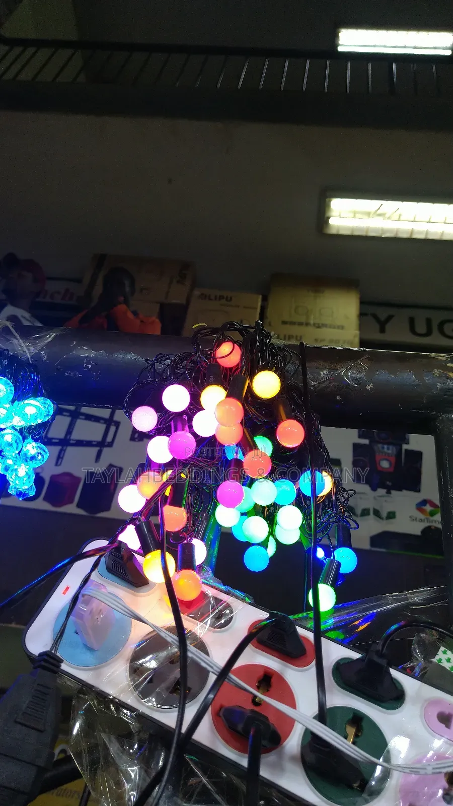 10m Christmas Berry Led Light String, Multi Colour