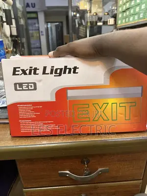 Emergency Exit Sign