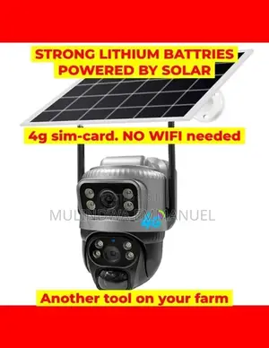 Security Video Surveillance Solar Camera, Very Strong Inbuilt Battery