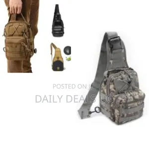 1 Piece of Tactical Shoulder Sling Bag Small Outdoor Chest Pack