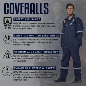 Flame Resistant Fr Hi Vis Coveralls