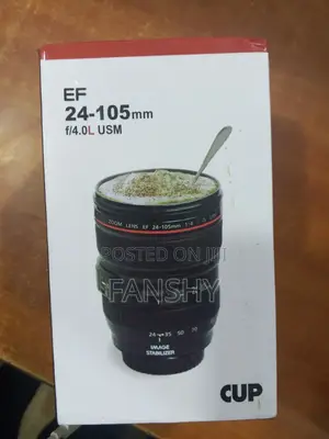Camera Travel Mug - Black
