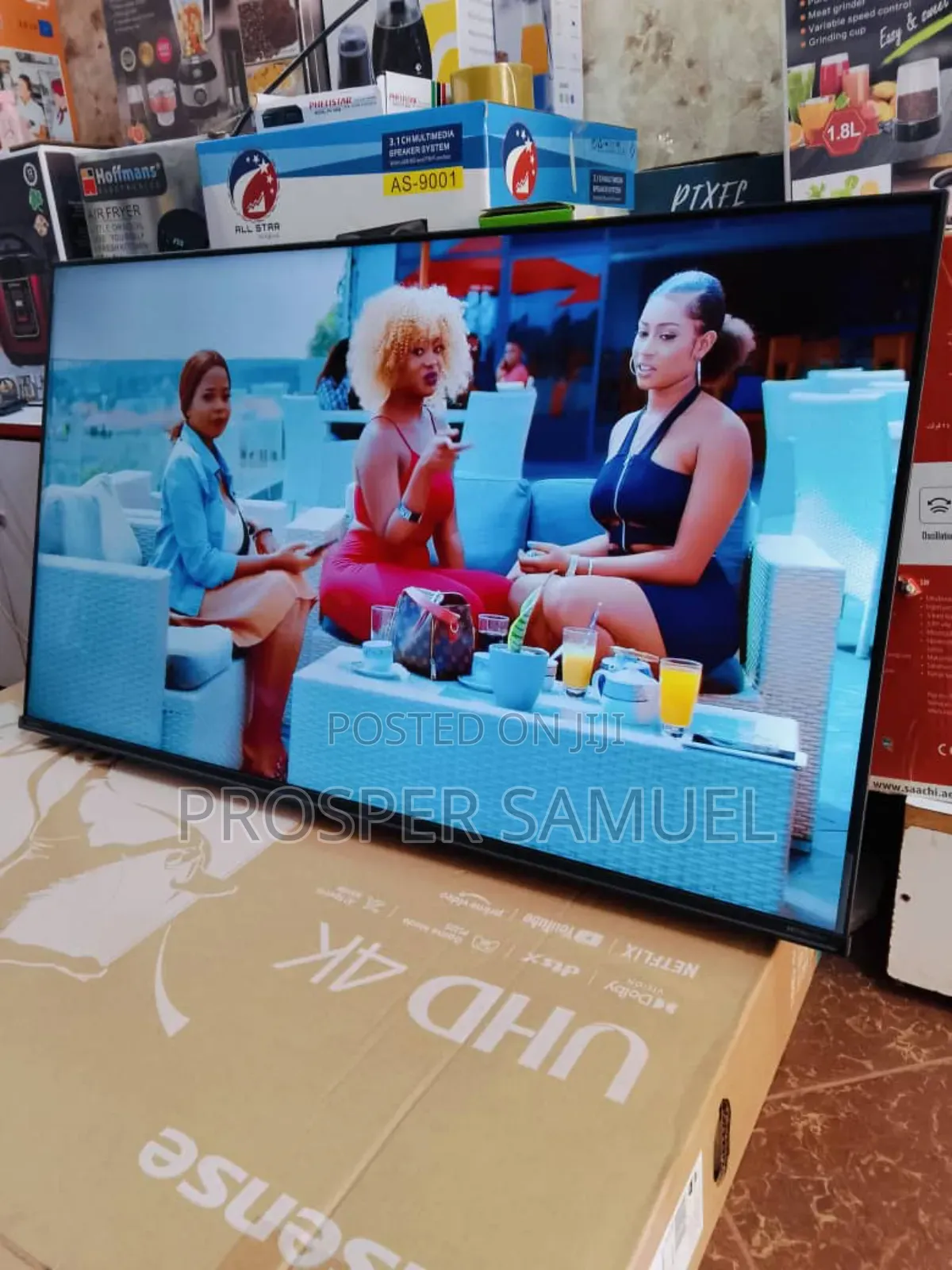 Hisense 50 Inches Uhd4k Smart Flat Tv