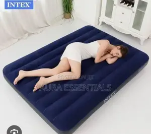 Intex Inflatable Mattress 4 by 6 With a Pump