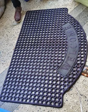 Welcome Rubber Door Mat