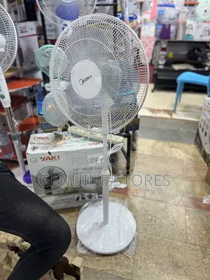 Midea Stand Fan White Color