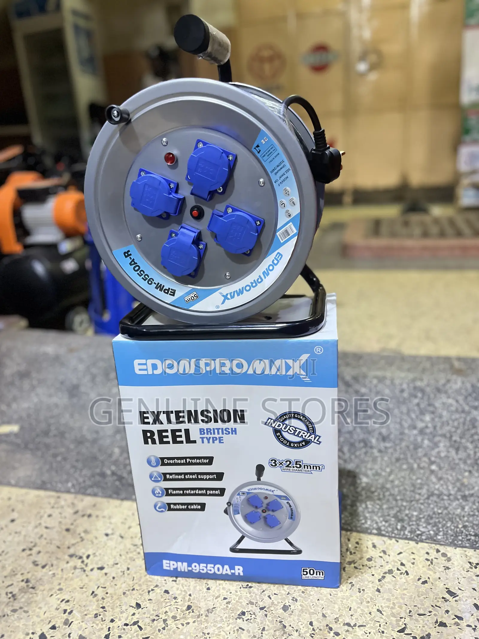 Edon Extension Reel/ Industrial Extension
