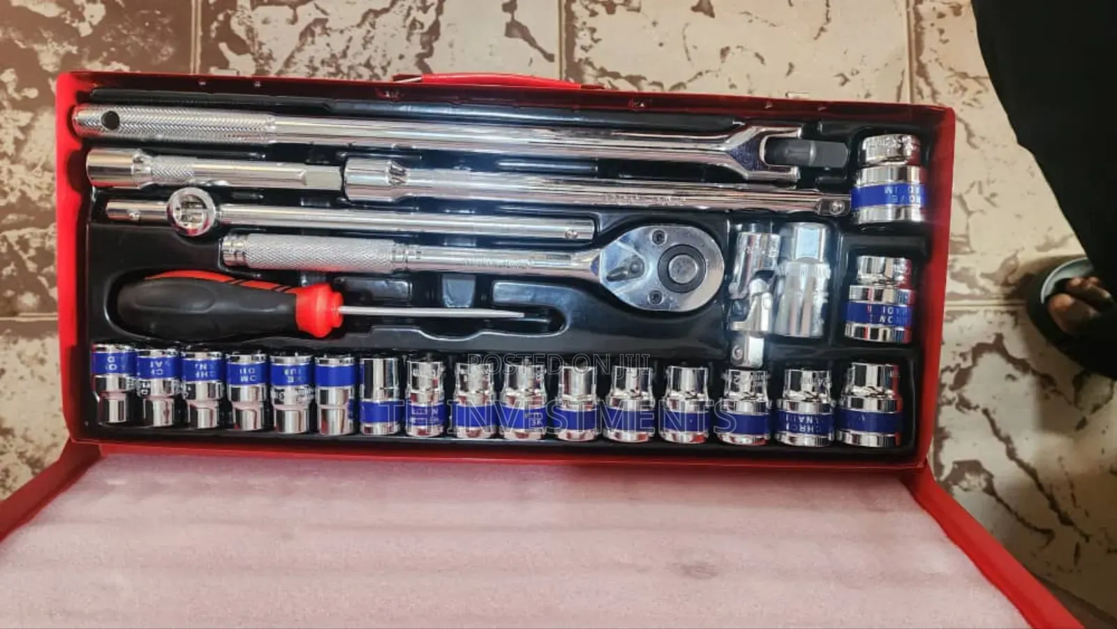 25pcs Heavy Duty Socket Set